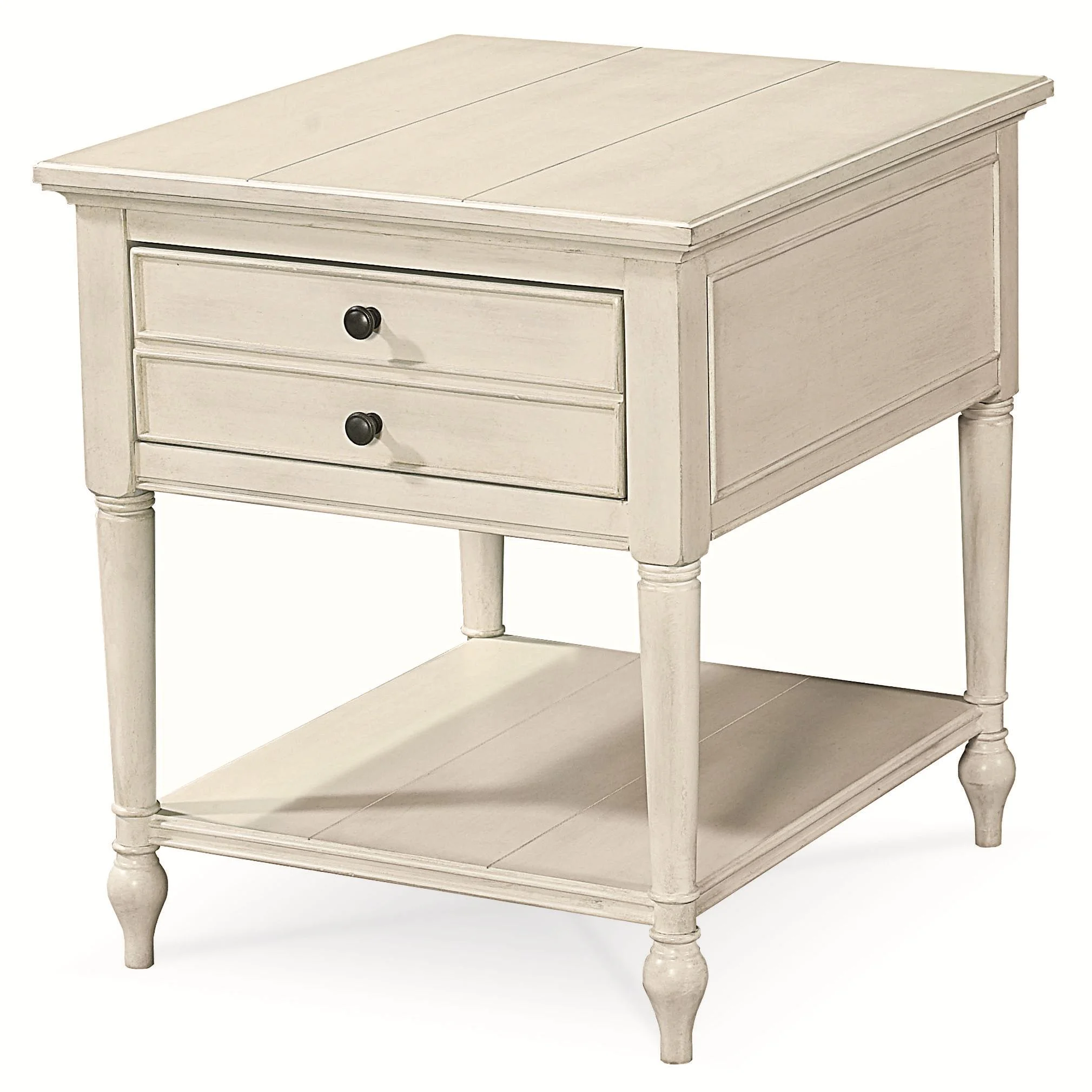 Universal Summer Hill 987805 Transitional End Table with Drawer and